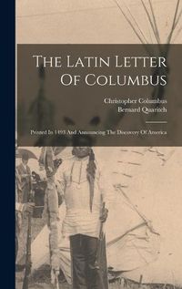 Cover image for The Latin Letter Of Columbus