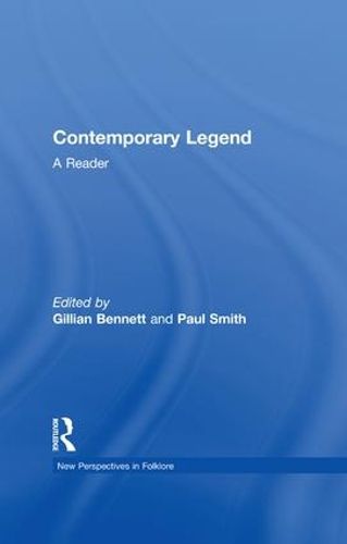 Cover image for Contemporary Legend: A Reader