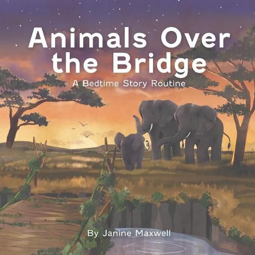 Cover image for Animals Over the Bridge: A Bedtime Story Routine