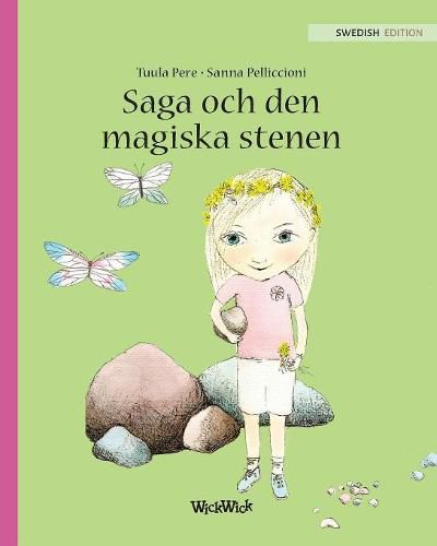 Cover image for Saga och den magiska stenen: Swedish Edition of Stella and the Magic Stone