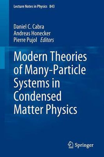 Cover image for Modern Theories of Many-Particle Systems in Condensed Matter Physics