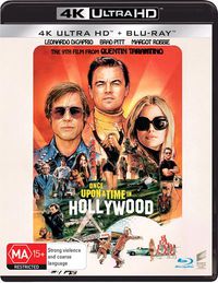 Cover image for Once Upon A Time In Hollywood | Blu-ray + UHD