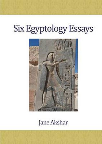 Cover image for Six Egyptology Essays