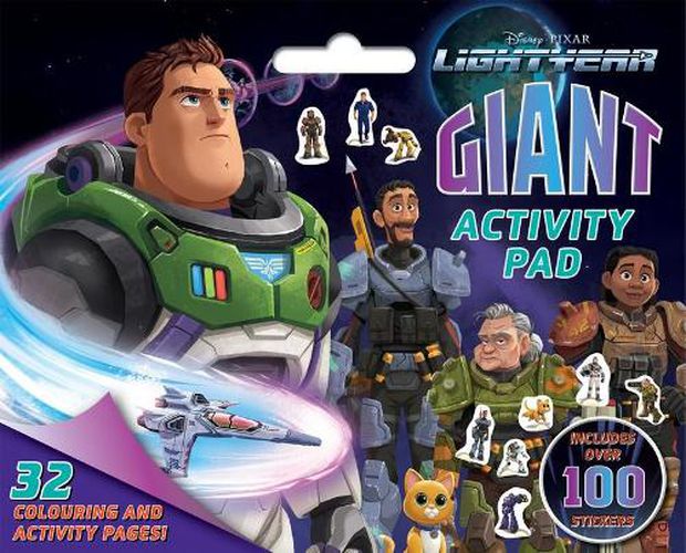 Cover image for Lightyear: Giant Activity Pad (Disney Pixar)