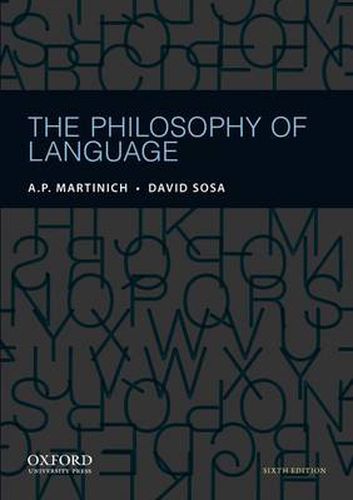 Cover image for The Philosophy of Language