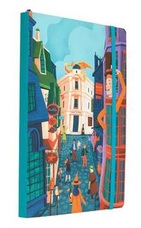 Cover image for Harry Potter: Exploring Diagon Alley Softcover Notebook