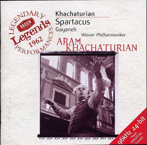 Khachaturian Spartacus Gayaneh Glazunov Seasons
