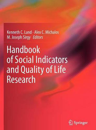 Cover image for Handbook of Social Indicators and Quality of Life Research