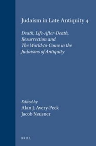 Cover image for Judaism in Late Antiquity 4. Death, Life-After-Death, Resurrection and The World-to-Come in the Judaisms of Antiquity