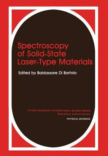 Cover image for Spectroscopy of Solid-State Laser-Type Materials