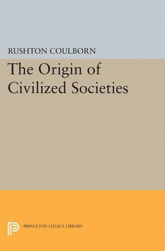 Cover image for Origin of Civilized Societies