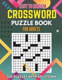 Cover image for Crossword Puzzle Book for Adults