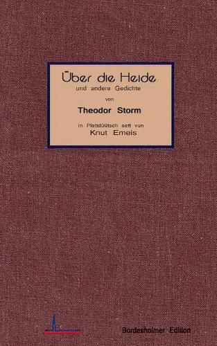 UEber die Heide: und andere Gedichte von Theodor Storm