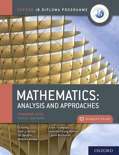 Cover image for Oxford IB Diploma Program IB Maths analysis & appr Higher Lvl Pr & Online Pk