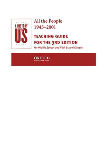 Cover image for A History of Us: All the People 1945-2001 Teaching Guide Book 10