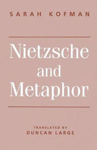 Cover image for Nietzsche and Metaphor