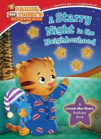 Cover image for A Starry Night in the Neighborhood: A Count-The-Stars Bedtime Book