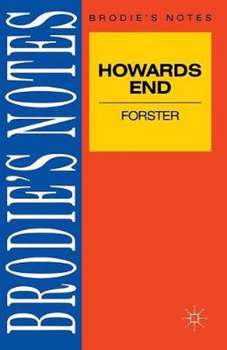 Cover image for Forster: Howards End