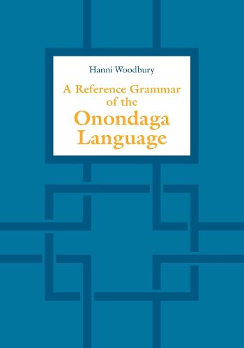 Cover image for A Reference Grammar of the Onondaga Language