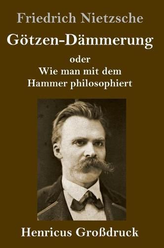 Cover image for Goetzen-Dammerung (Grossdruck): oder Wie man mit dem Hammer philosophiert