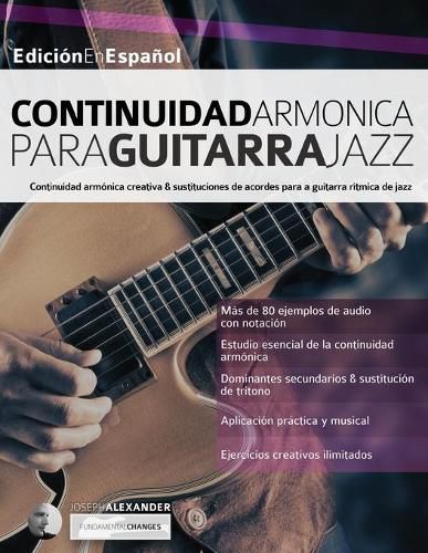 Cover image for Continuidad armo&#769;nica para guitarra jazz