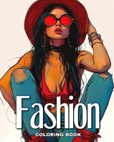 Cover image for Fashion Coloring Book