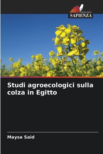 Cover image for Studi agroecologici sulla colza in Egitto