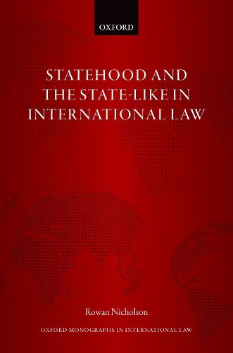 Cover image for Statehood and the State-Like in International Law