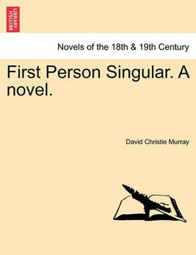 First Person Singular. a Novel.