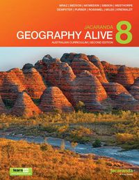 Cover image for Jacaranda Geography Alive 8 Australian Curriculum