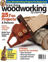 Cover image for Scroll Saw Woodworking & Crafts Issue 88 Fall 2022