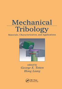 Cover image for Mechanical Tribology: Materials, Characterization, and Applications