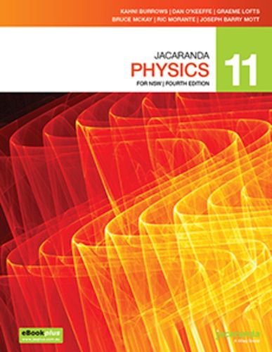 Cover image for Jacaranda Physics 11 for NSW, 4e eBookPLUS & Print