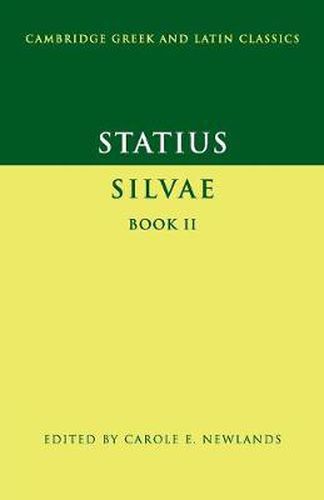 Cover image for Statius: Silvae Book II