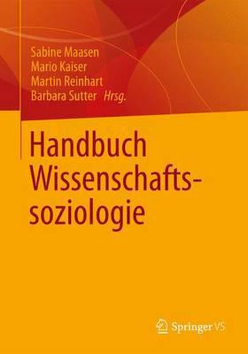 Cover image for Handbuch Wissenschaftssoziologie