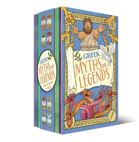 Cover image for Greek Myths and Legends: 16 Books