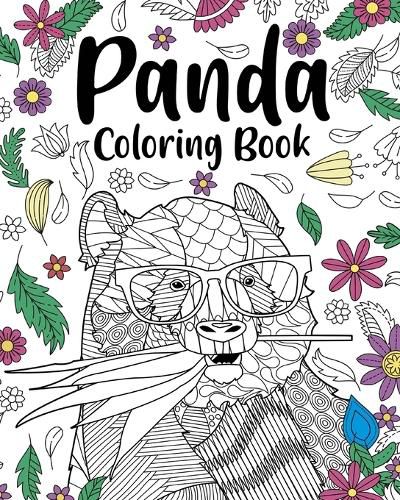 Cover image for Panda Coloring Book