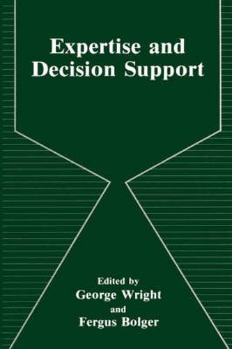 Cover image for Expertise and Decision Support