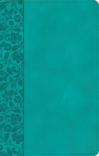 CSB Thinline Bible, Teal Leathertouch