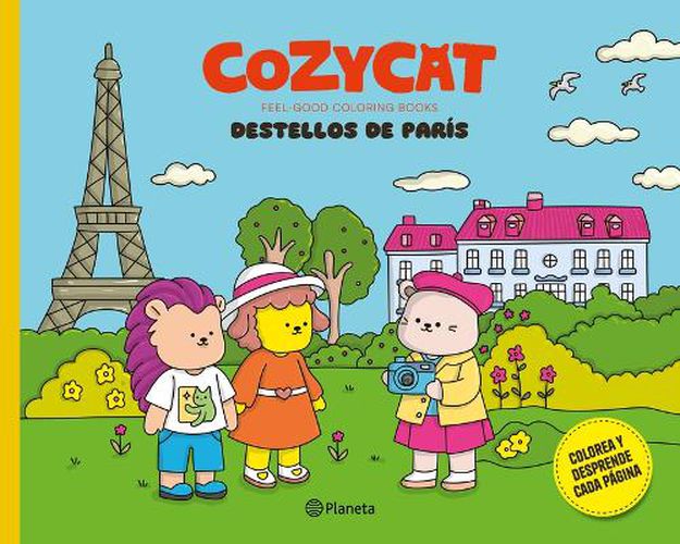 Cover image for Cozy Cat 1. Destellos de Paris: Libro de Actividades / Cozy Cat 1. Sparks of Paris: Activity Book