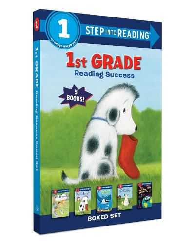 Cover image for 1st Grade Reading Success Boxed Set: Best Friends, Duck & Cat's Rainy Day, Big Shark, Little Shark, Drop It, Rocket! The Amazing Planet Earth