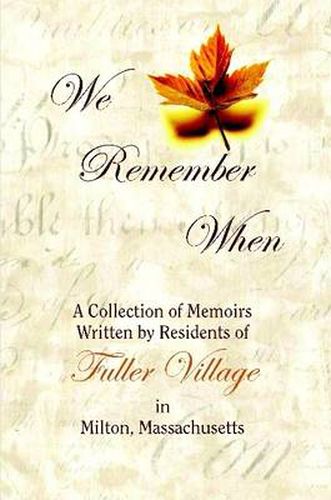 Cover image for We Remember When