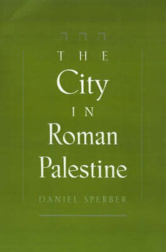 Cover image for The City in Roman Palestine