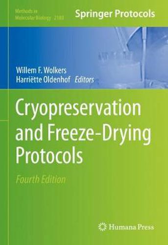 Cover image for Cryopreservation and Freeze-Drying Protocols