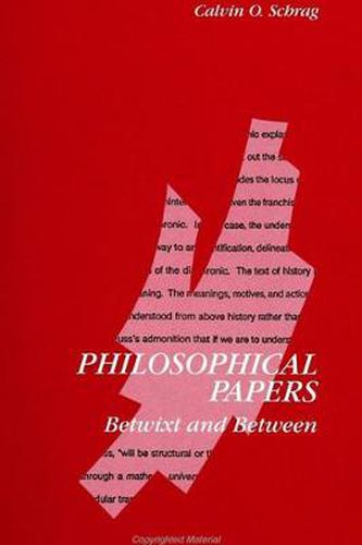 Cover image for Philosophical Papers: Betwixt and Between