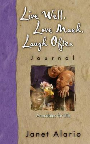 Cover image for Live Well, Love Much, Laugh Often-Journal