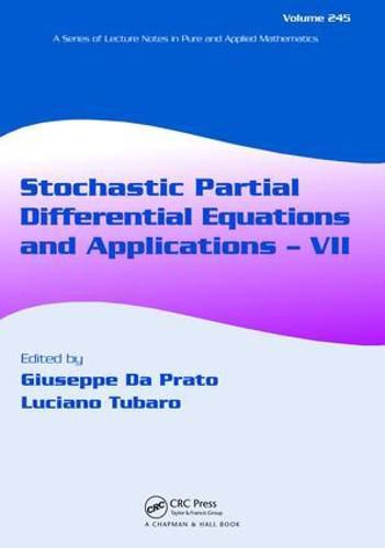 Cover image for Stochastic Partial Differential Equations and Applications - VII