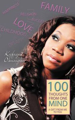 Cover image for 100 Thoughts from One Mind: A Gift from Me to You