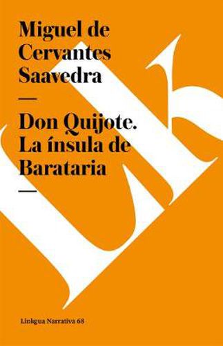 Cover image for Don Quijote. La Insula de Barataria