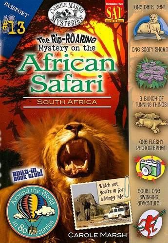 Cover image for The Rip-Roaring Mystery on the African Safari: South Africa